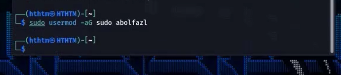 ساخت یوزر جدید در کالی لینوکس با بیت آموز 2