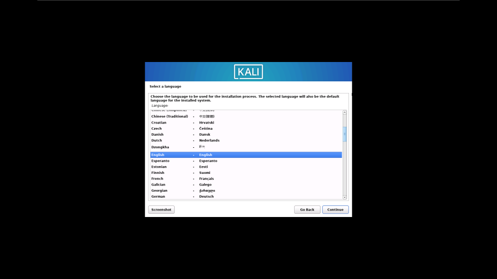 نصب کالی لینوکس در VmWare 13