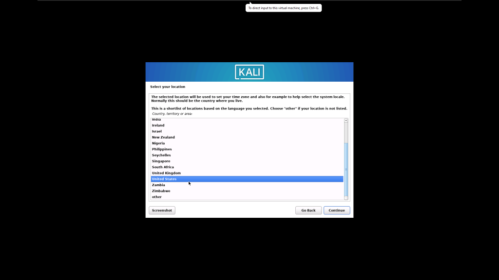 نصب کالی لینوکس در VmWare 14