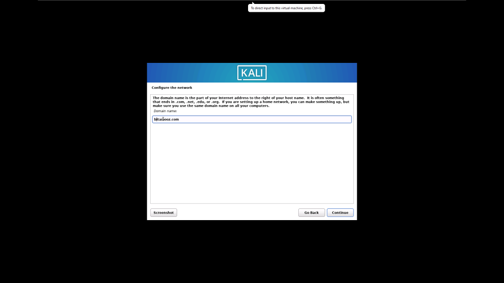 نصب کالی لینوکس در VmWare