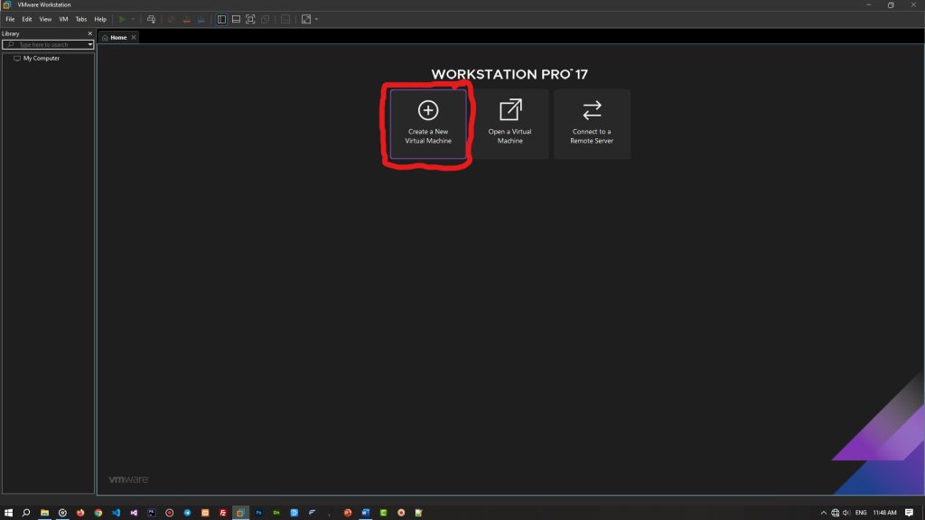 نصب کالی لینوکس در VmWare 2