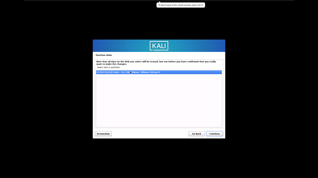 نصب کالی لینوکس در VmWare 23