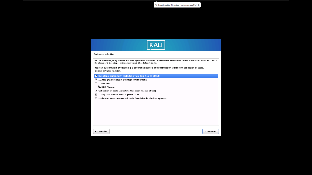 نصب کالی لینوکس در VmWare 27