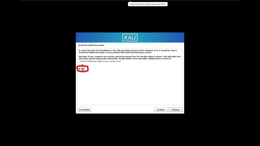 نصب کالی لینوکس در VmWare 30