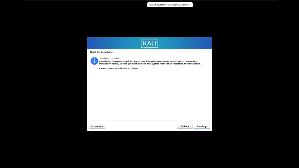 نصب کالی لینوکس در VmWare 32