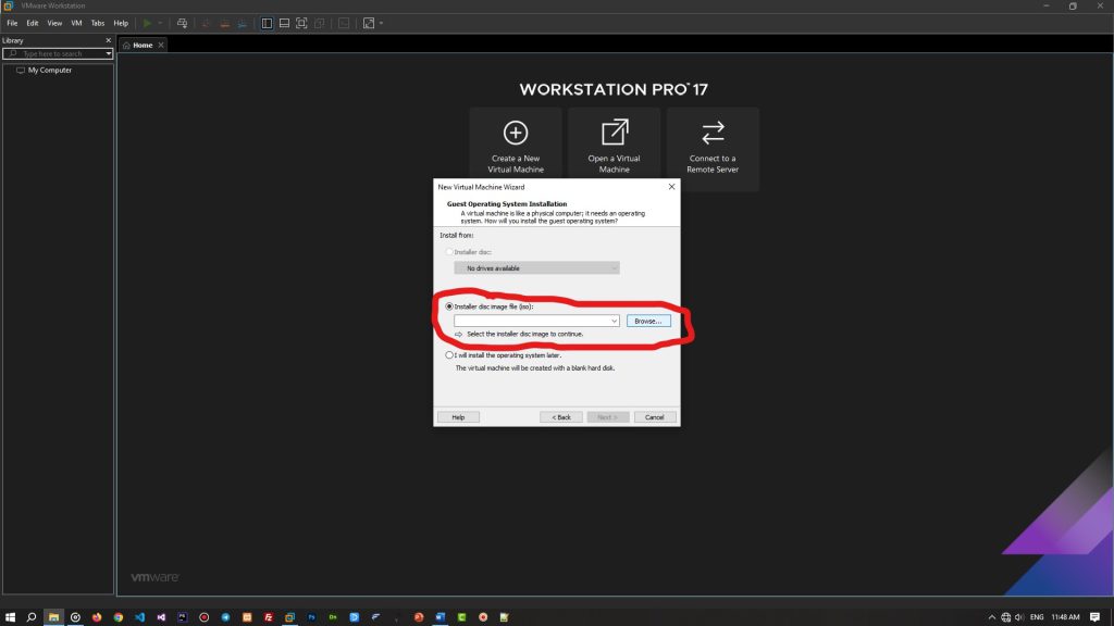 نصب کالی لینوکس در VmWare 4