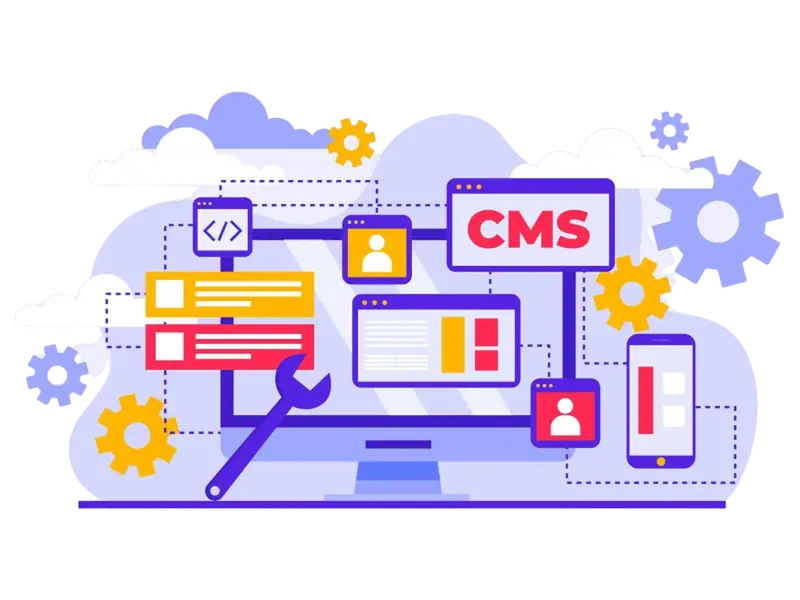 CMS چیست؟ تصویری برای نمایش CMS