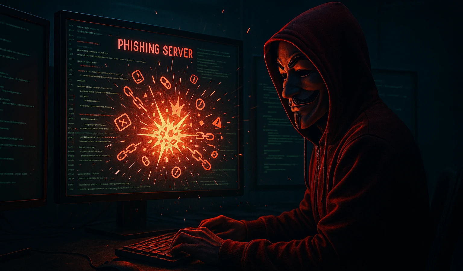 بررسی یک نمونه واقعی از حمله یک هکر کلاه قرمز به شبکه فیشینگ