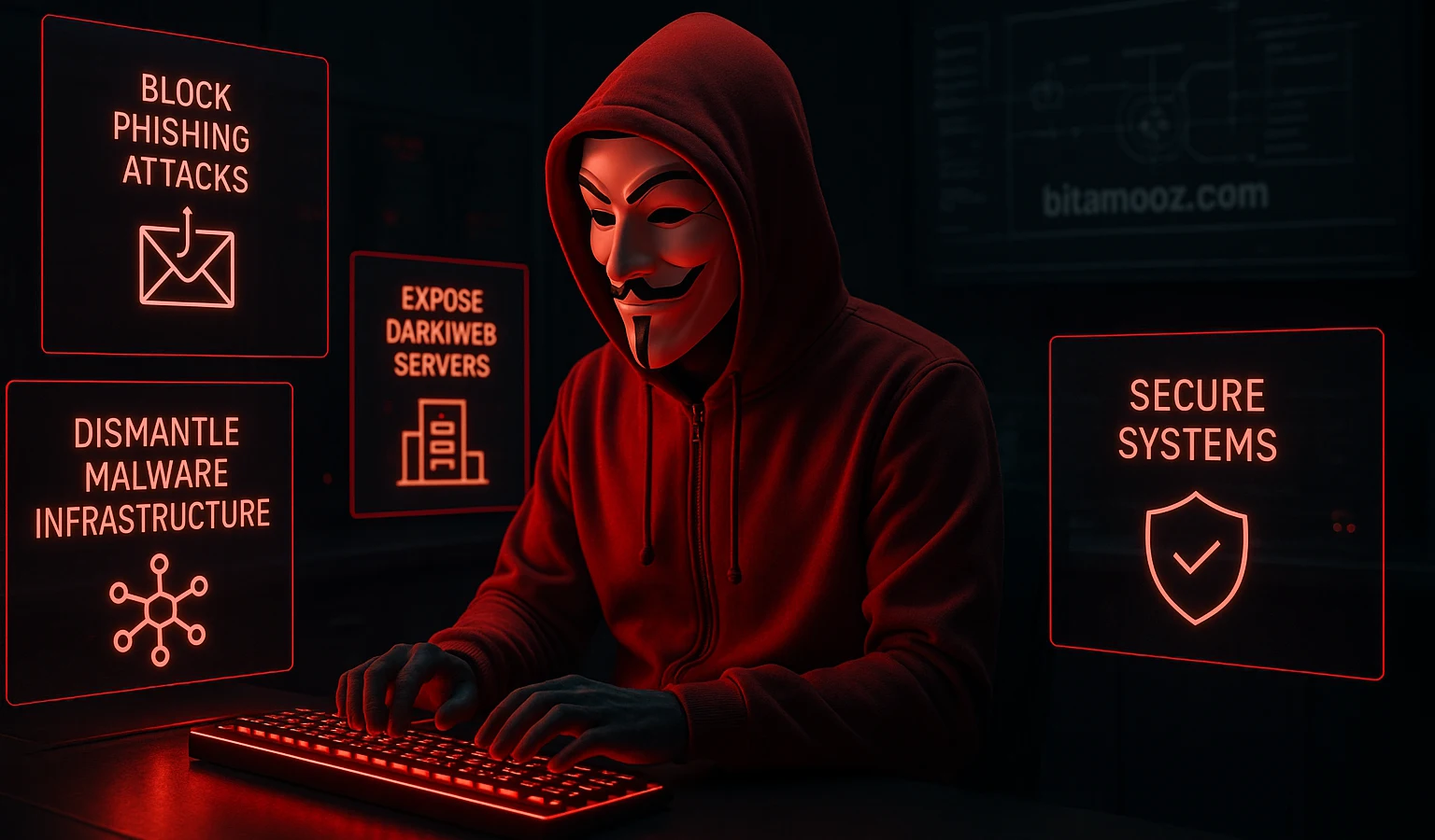 اهداف هکر کلاه قرمز