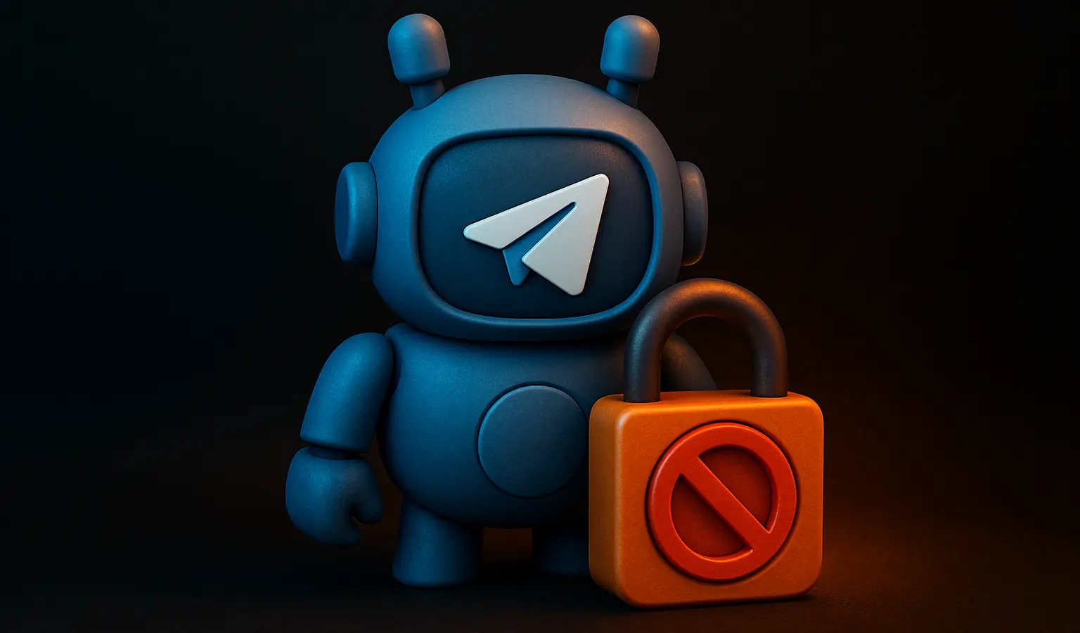 حذف ربات تلگرام