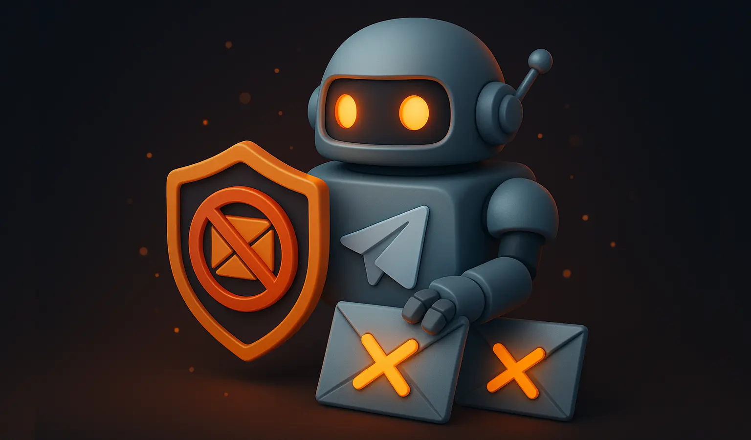 چیکار کنم ربات تلگرام برای ما پیام اسپم ارسال نکنه