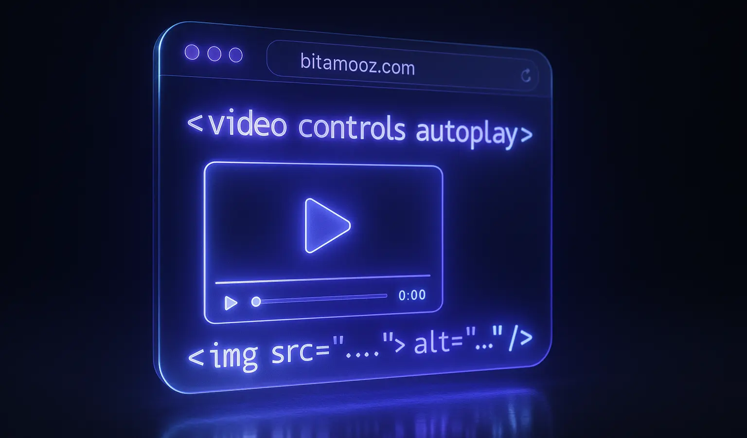 دسته بندی اتریبیوت های رسانه HTML