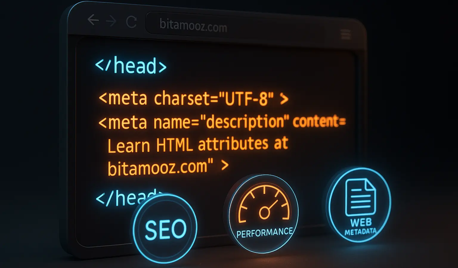 دسته بندی اتریبیوت های متا HTML