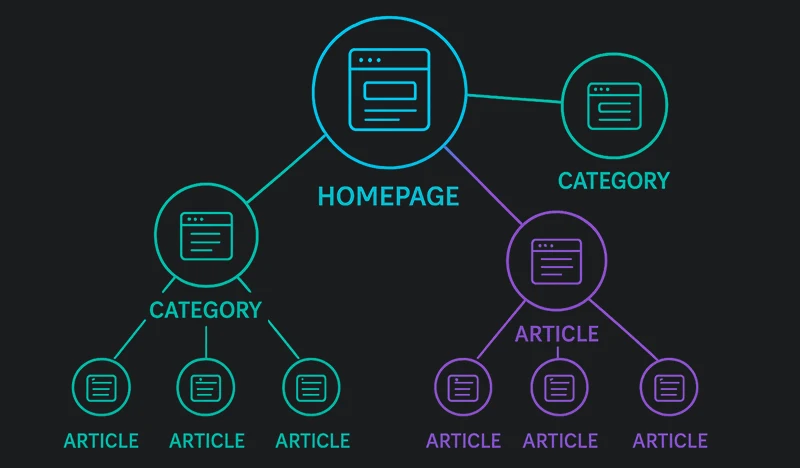 معماری سایت و اهمیت لینک سازی داخلی