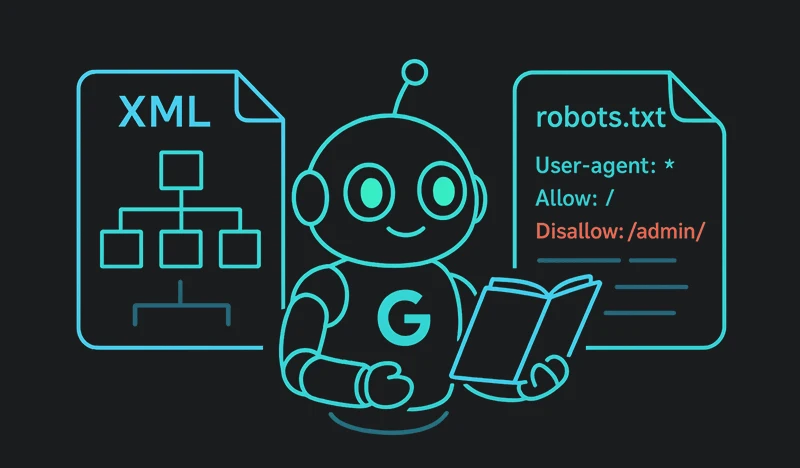 نقش نقشه سایت و ربات txt