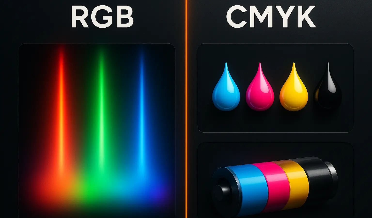 تفاوت RGB و CMYK چیست؟