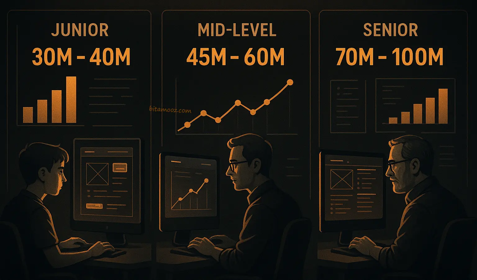 درآمد طراح رابط کاربری چقدره