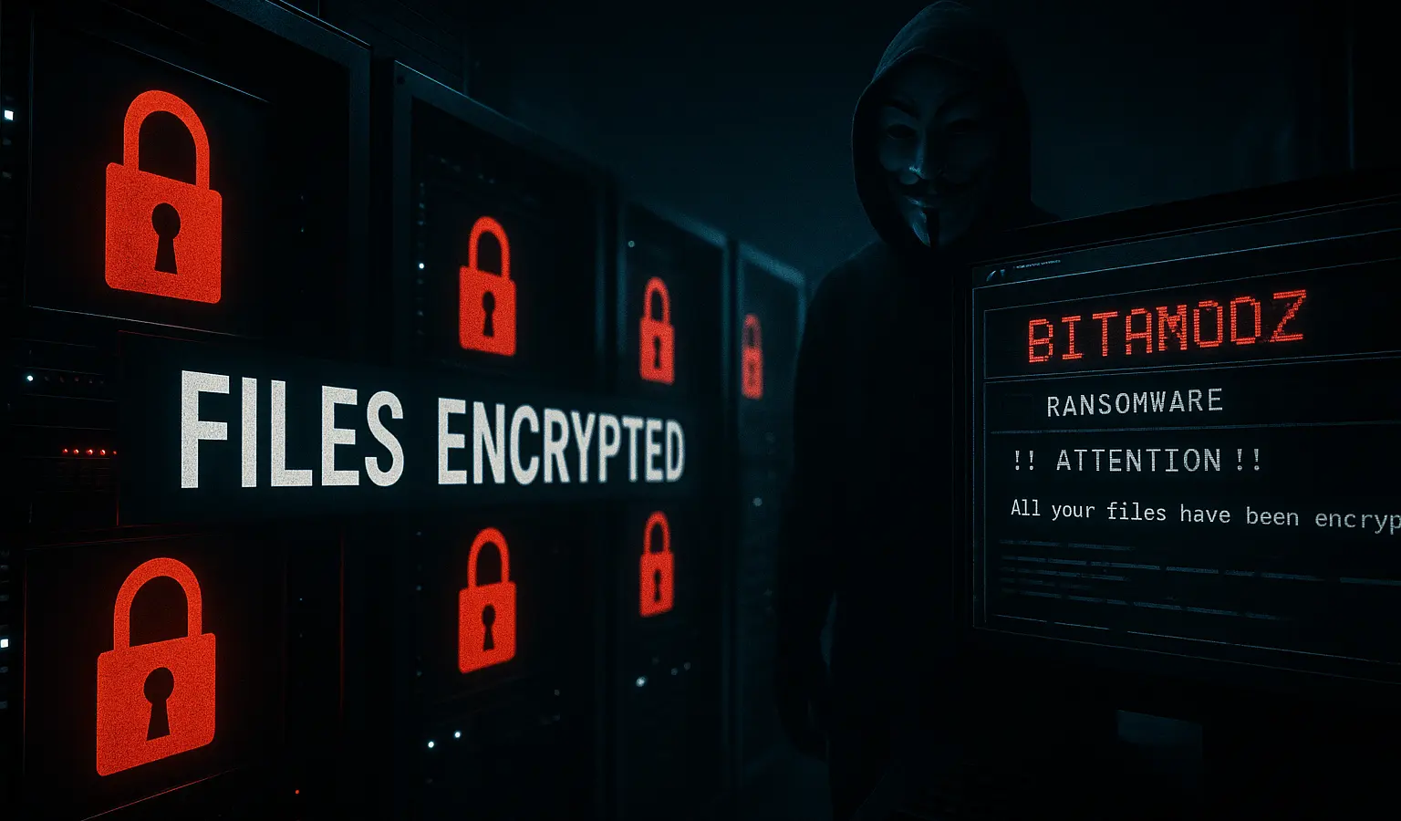 مثال واقعی بدافزار WannaCry