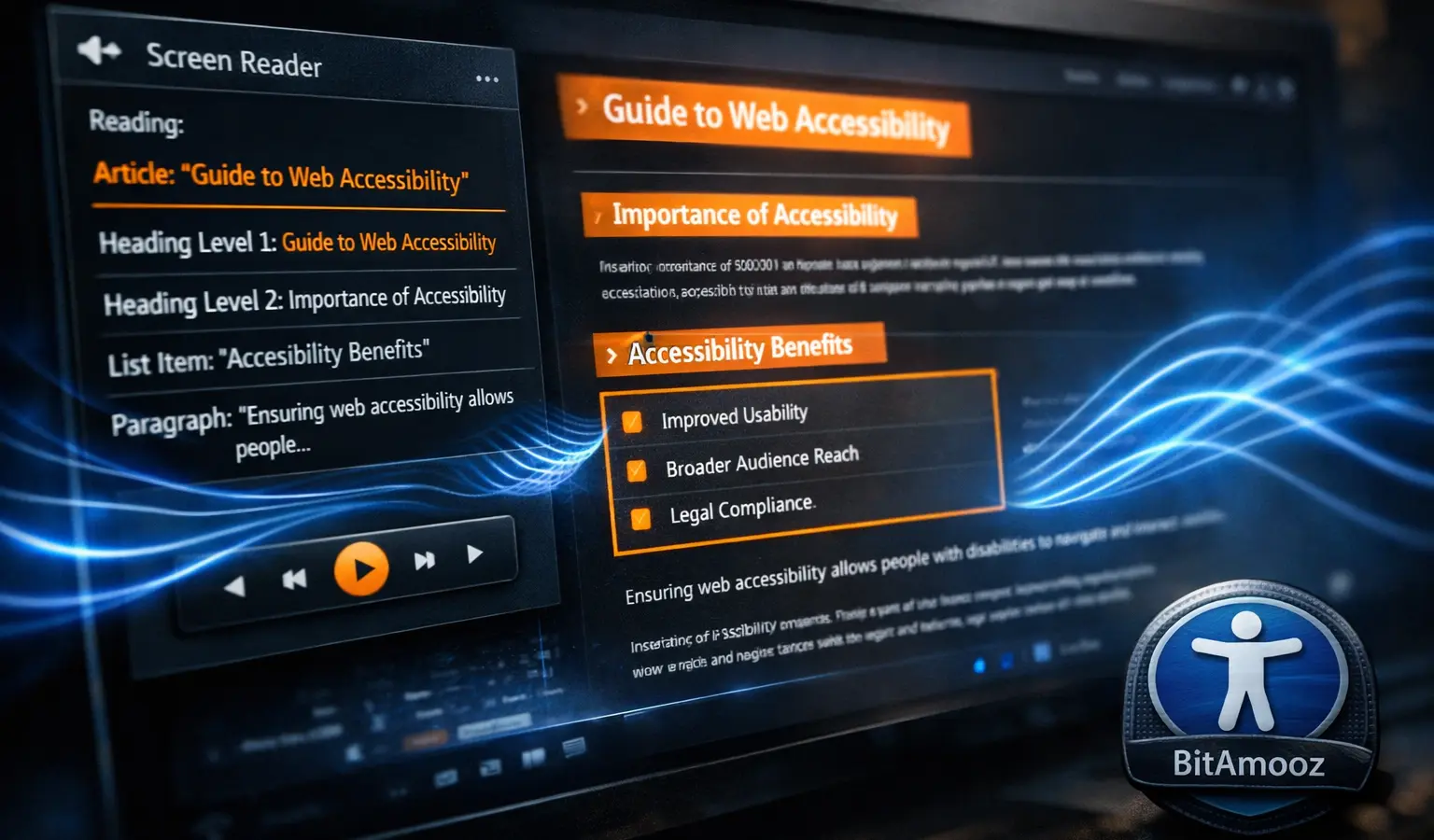 نقش HTML معنایی در دسترس‌پذیری و خوانایی سایت برای کاربران خاص