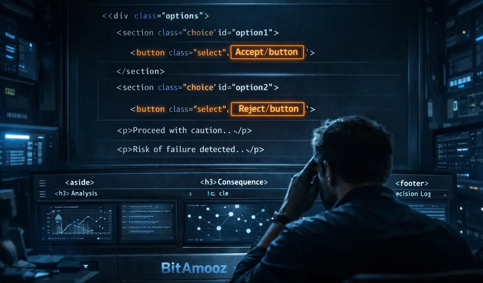 بررسی منطقی استفاده یا عدم استفاده از HTML معنایی در پروژه‌ها