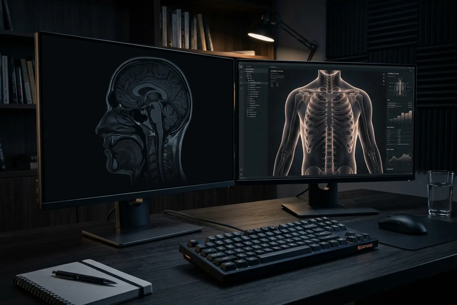 صحنه مقایسه بصری بین بخش head و body در HTML